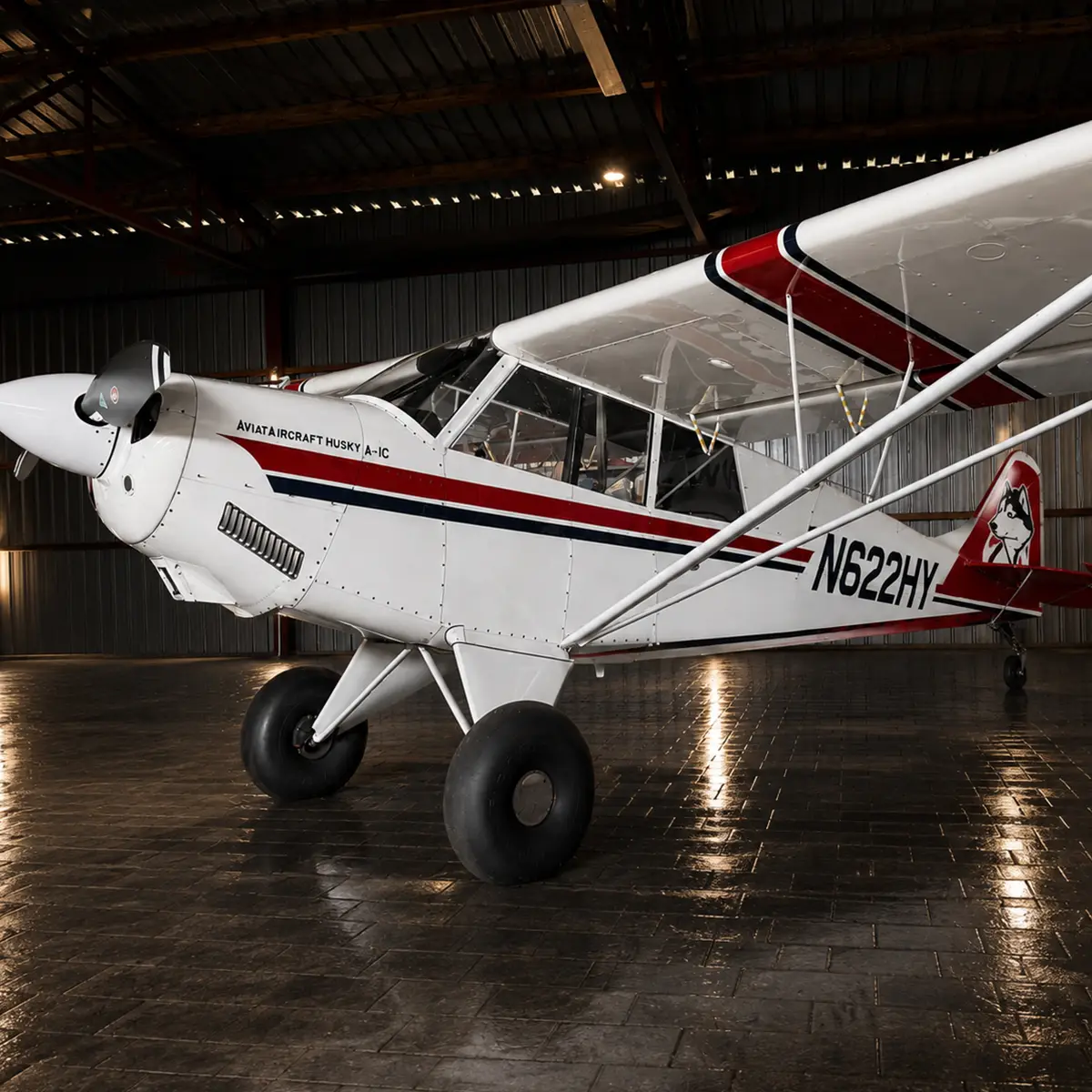 Označení letadla Aviat Husky