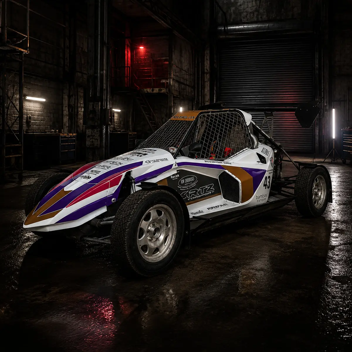 Polep závodní buggy