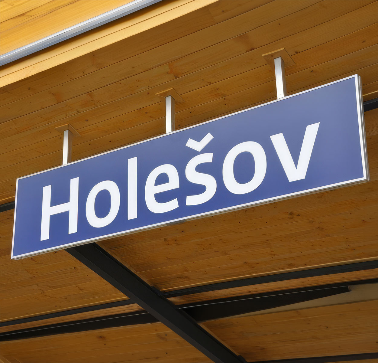 Realizace informačního systému nádraží v Holešově