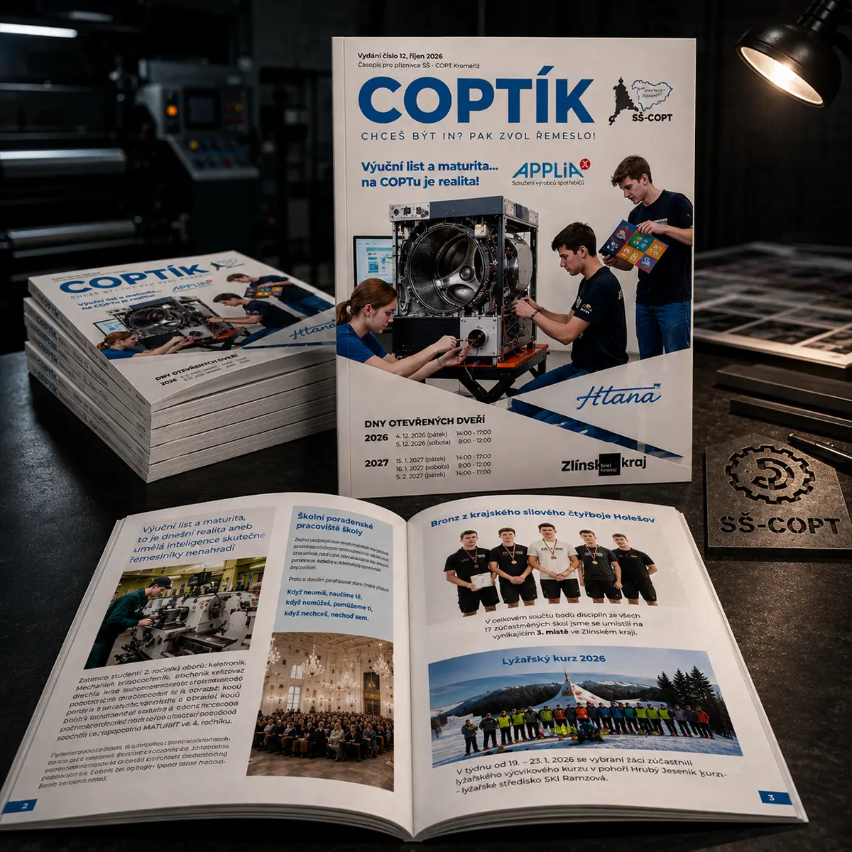 Školní časopis COPTÍK